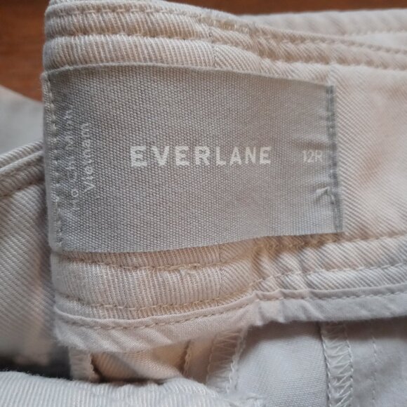 EVERLANE the draper pleated pants in sandstone (12R) - Picture 9 of 16